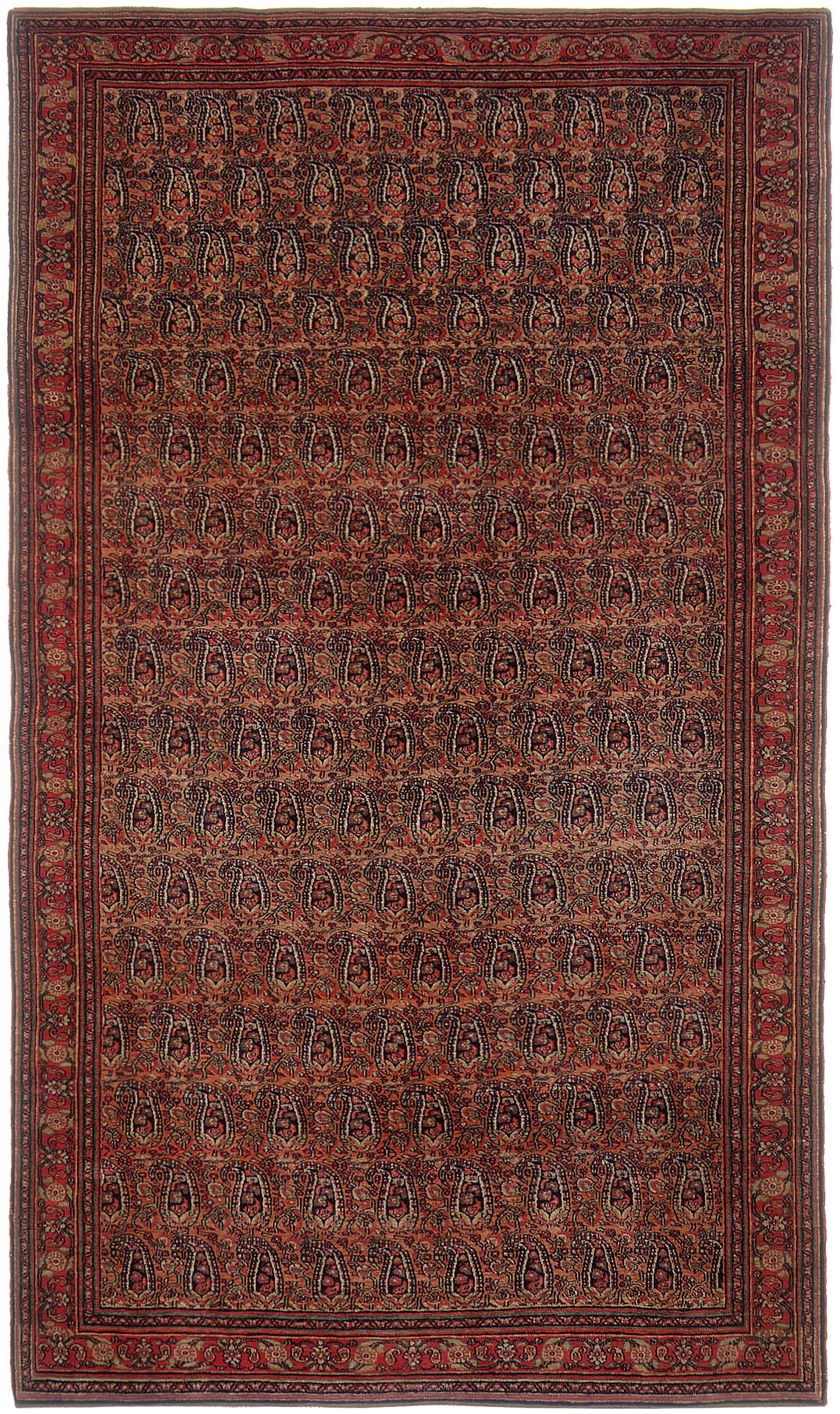 Khorassan Antique Persian Rug Circa 1880