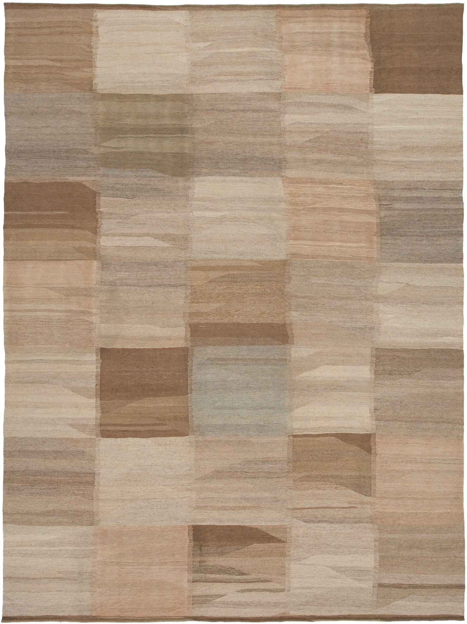 Mazandaran 9'5" x 12'9" Wool Rug Hand-woven in Iran