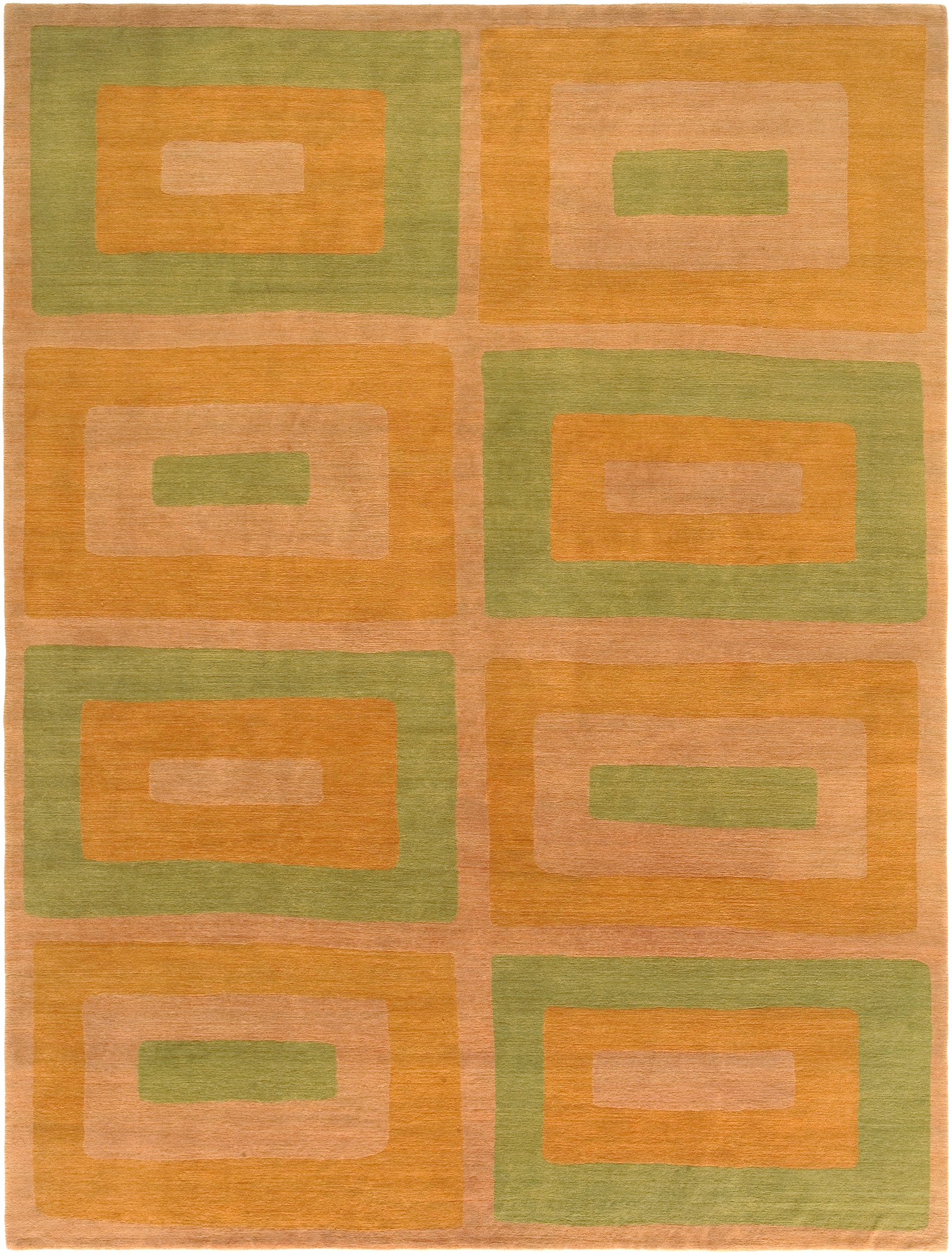 Chelsea 9' x 12' Wool and Silk Rug Hand-Knotted in Nepal