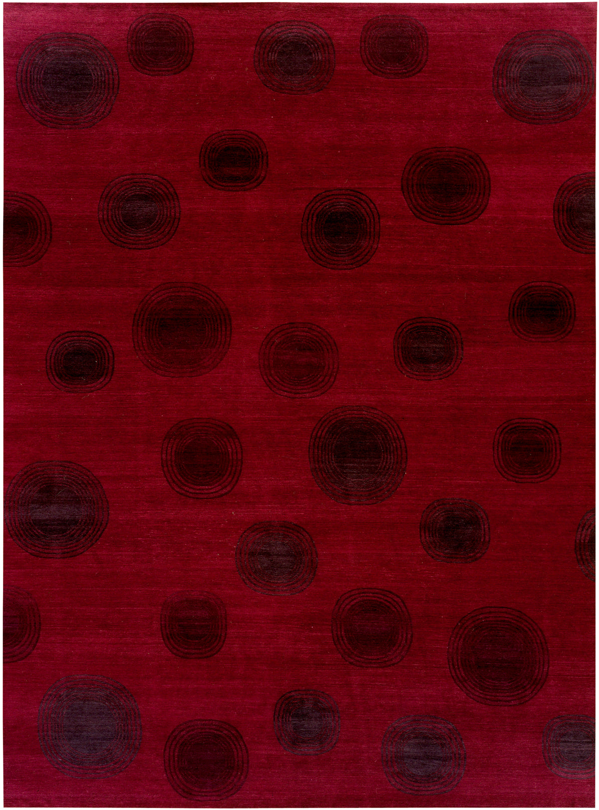 Metro Modern Wool Rug Hand-knotted in Nepal