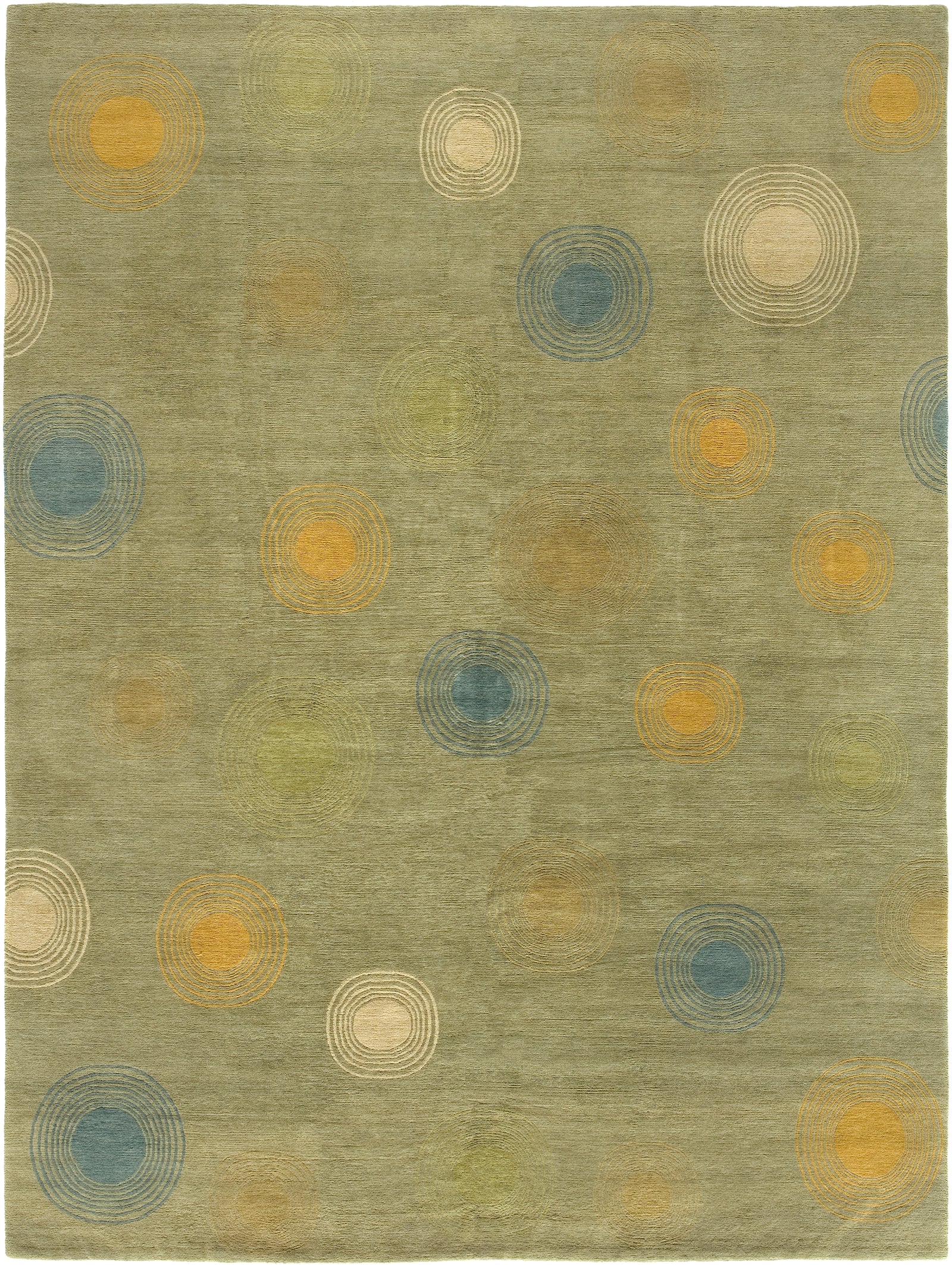 Metro Modern Wool Rug Hand-knotted in Nepal