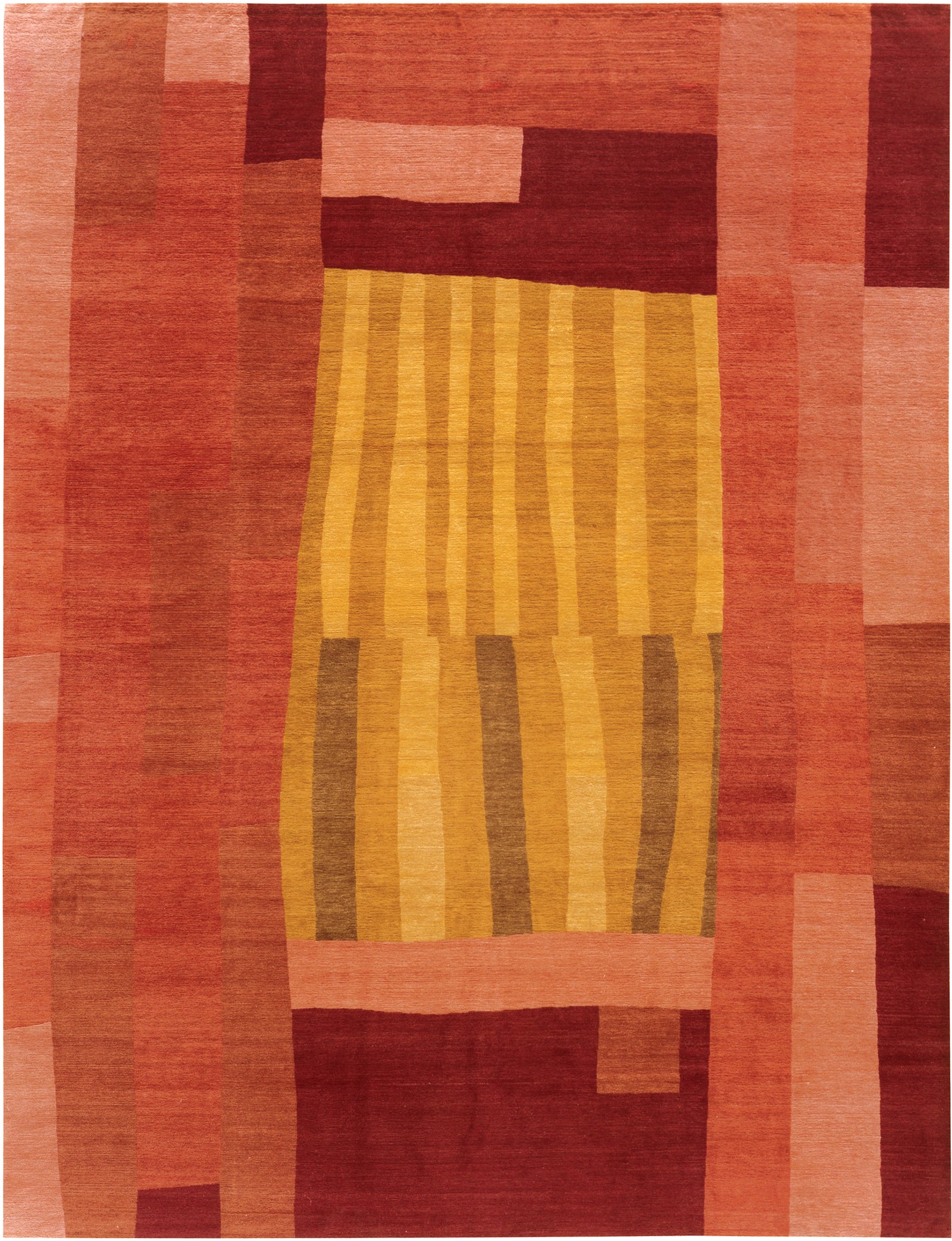 Planks Wool Hand-knotted in Nepal